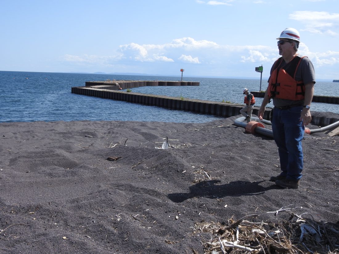 EPA Great Lakes official visits drifting stamp sands News, Sports